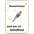 Einschulung Personalisiertes Geldgeschenk Schultüte Schulanfang Geschenk