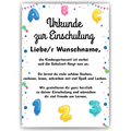 Urkunde Einschulung Personalisierte Geschenkidee Schulkind Schulanfang