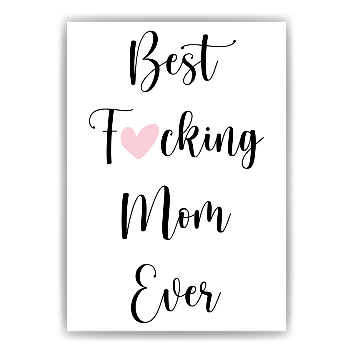 Beste Mama Kunstdruck Poster Muttertag Geschenk Dankeschön Mutter Poster Wandbild Mama Geburtstag Weihnachten