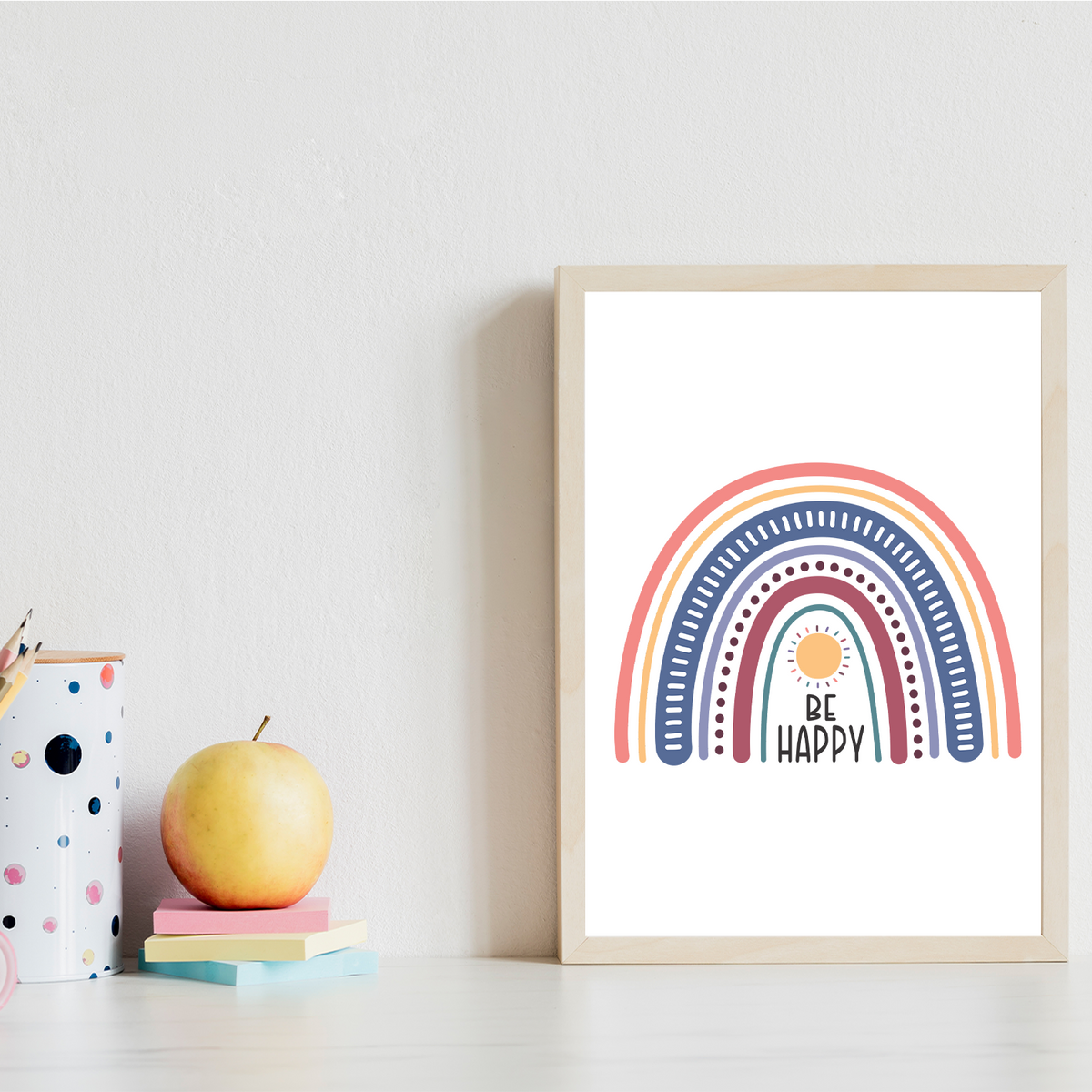 Alphabet Zahlen Kinderposter 3er Set Lernposter ABC | Kinderzimmer Wandbilder Einschulung Kindergarten Grundschule Lernhilfe für Kinder