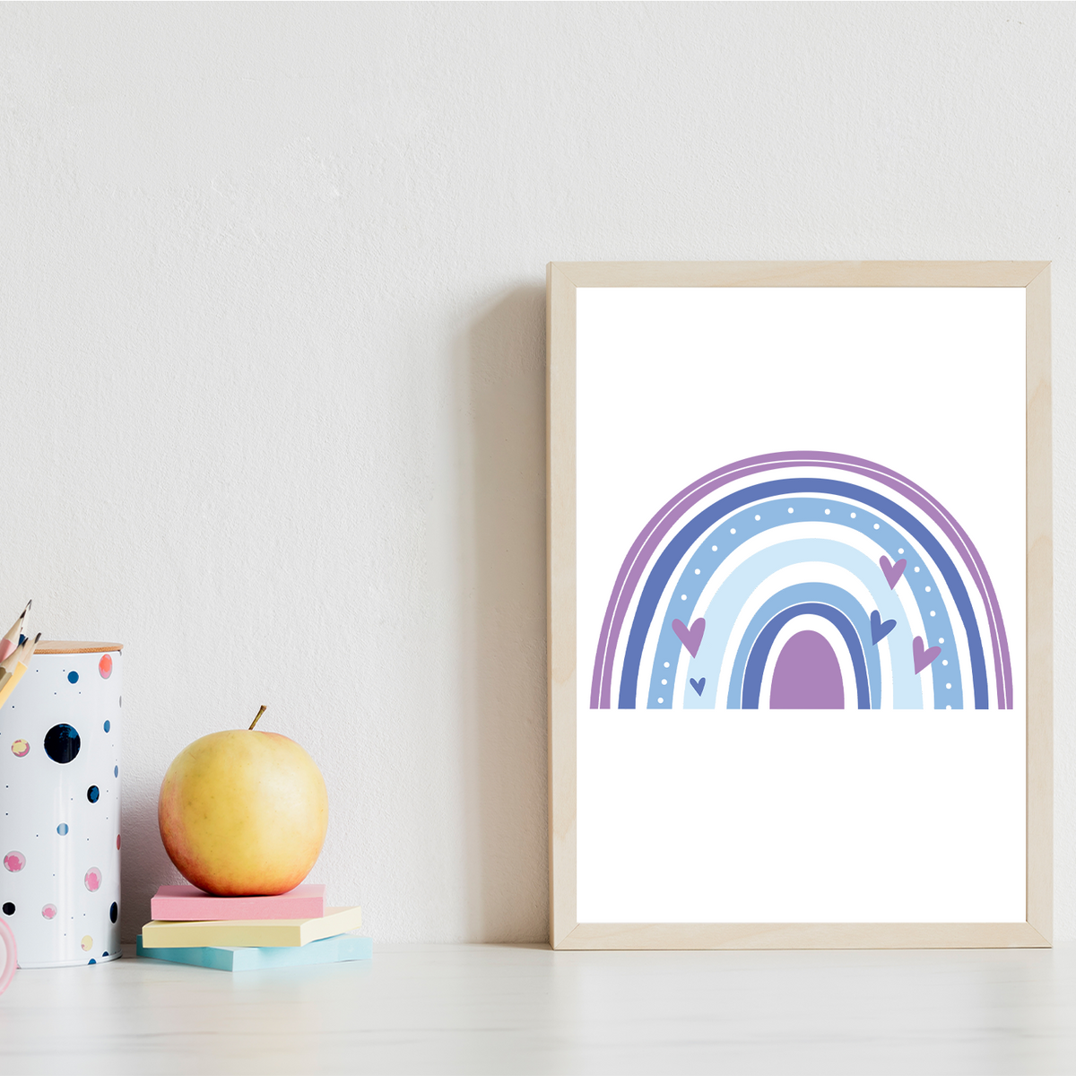 Alphabet & Zahlen Kinderposter 3er Set ABC Lernposter | Kinderzimmer Wandbilder Einschulung Kindergarten Grundschule Lernhilfe für Kinder