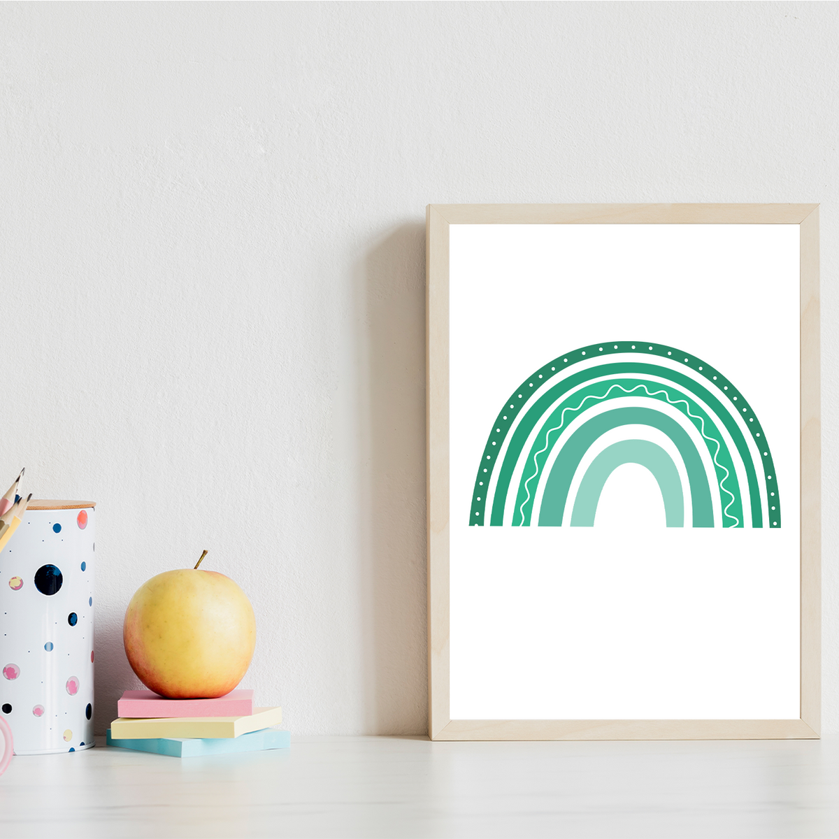 Alphabet & Zahlen Kinderposter 3er Set Lernposter ABC | Kinderzimmer Wandbilder Einschulung Kindergarten Grundschule Lernhilfe für Kinder
