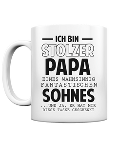 Stolzer Papa eines fantastischen Sohnes Tasse