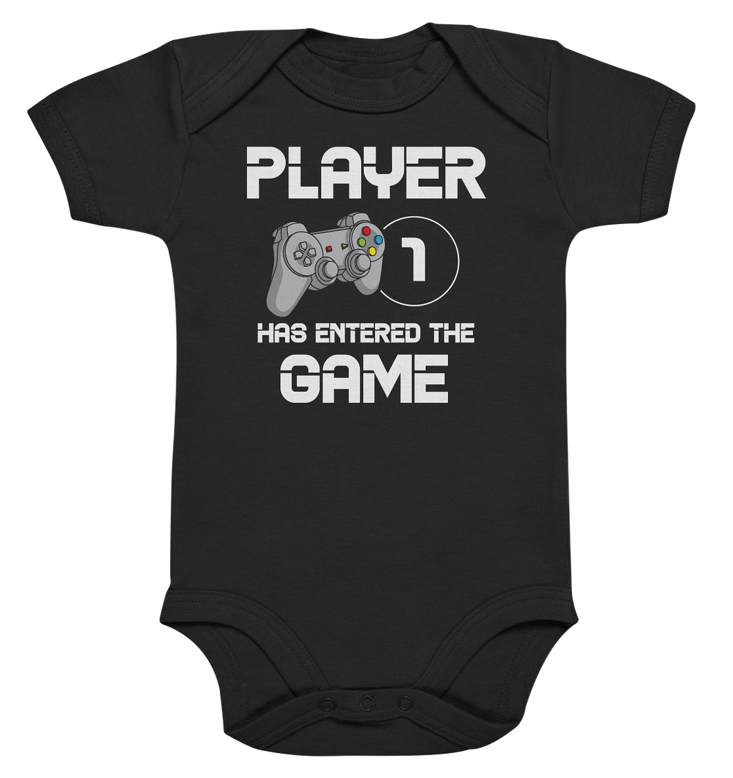 Player 1 Kurzarm Baby Body