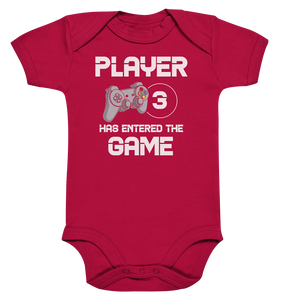 Player 3 Kurzarm Baby Body