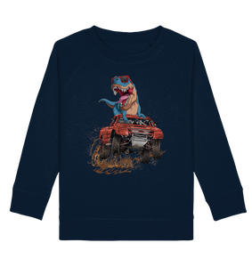 Dinosaurier Trex Monstertruck Dino Kinder Sweatshirt
