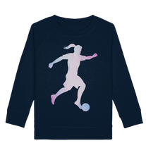Laden Sie das Bild in den Galerie-Viewer, Fußballerin Fußballspielerin Mädchen Fußball Sweatshirt
