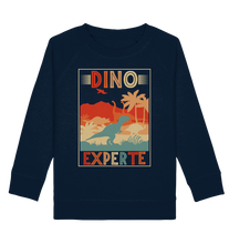 Laden Sie das Bild in den Galerie-Viewer, Dino Experte Jungs Mädchen Dinosaurier Sweatshirt
