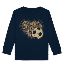 Laden Sie das Bild in den Galerie-Viewer, Leopard Fußball Mädchen Sweatshirt
