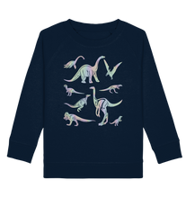Laden Sie das Bild in den Galerie-Viewer, Mädchen Dinosaurier Pastel Dinos Sweatshirt
