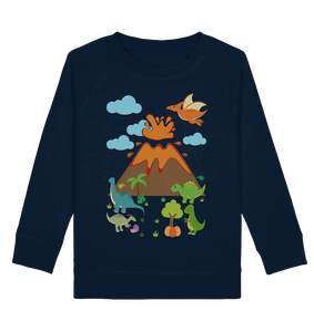 Dinosaurier Vulkan Dinos Kinder Sweatshirt
