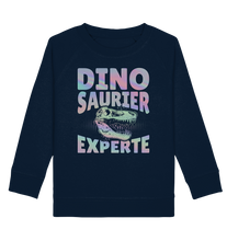 Laden Sie das Bild in den Galerie-Viewer, Dinosaurier Experte Mädchen Dino Fan Sweatshirt
