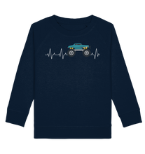 Laden Sie das Bild in den Galerie-Viewer, Monster Truck Herzschlag Monstertruck Kinder Langarm Sweatshirt
