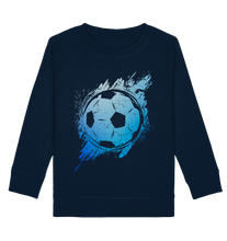 Laden Sie das Bild in den Galerie-Viewer, Fußballspieler Jungen Fußballer Kinder Fußball Splash Sweatshirt
