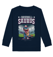 Laden Sie das Bild in den Galerie-Viewer, Dinosaurier Baseball Dino Kinder Sweatshirt
