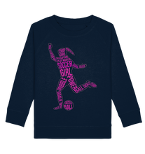 Laden Sie das Bild in den Galerie-Viewer, Fußballspieler Mädchen Fußballer Kinder Fußball Sweatshirt
