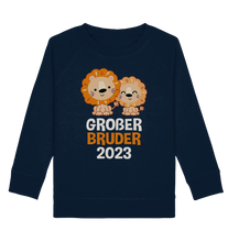 Laden Sie das Bild in den Galerie-Viewer, Großer Bruder 2023 Löwe Kinder Sweatshirt
