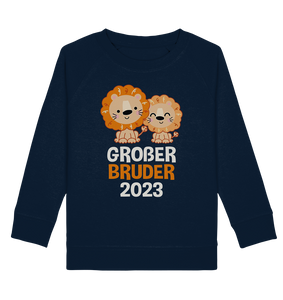 Großer Bruder 2023 Löwe Kinder Sweatshirt