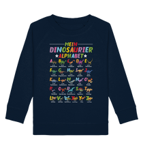 Laden Sie das Bild in den Galerie-Viewer, Dinosaurier ABC Kinder Mein Dino Alphabet Sweatshirt
