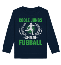 Laden Sie das Bild in den Galerie-Viewer, Coole Jungs Spielen Fußball Sweatshirt
