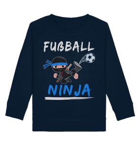 Fußballspieler Fußballer Kinder Fußball Ninja Sweatshirt