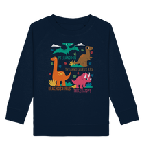 Laden Sie das Bild in den Galerie-Viewer, Dinosaurier Arten Cooles Dino Kinder Sweatshirt
