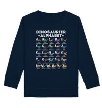 Laden Sie das Bild in den Galerie-Viewer, Dinosaurier Alphabet Lernen Schulkind Dino ABC Sweatshirt
