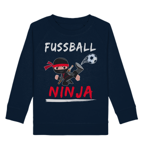 Fußballspieler Ninja Fußballer Jungs Mädchen Fußball Sweatshirt
