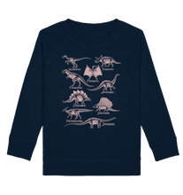 Laden Sie das Bild in den Galerie-Viewer, Dino Kinder Dinosaurier Mädchen Sweatshirt
