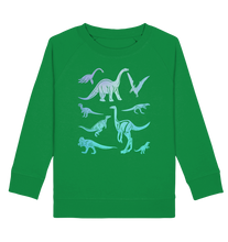 Laden Sie das Bild in den Galerie-Viewer, Dinosaurier Reptilien Dinos Kinder Sweatshirt
