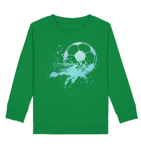 Fußballspieler Splash Fußball Kinder Fußballer Sweatshirt