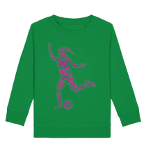 Laden Sie das Bild in den Galerie-Viewer, Fußballspieler Mädchen Fußballer Kinder Fußball Sweatshirt
