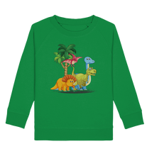 Laden Sie das Bild in den Galerie-Viewer, Coole Dinosaurier Kinder Dino Sweatshirt
