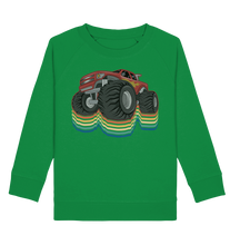 Laden Sie das Bild in den Galerie-Viewer, Monstertruck Retro Monster Truck Kinder Langarm Sweatshirt
