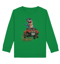 Laden Sie das Bild in den Galerie-Viewer, Dinosaurier Trex Monstertruck Dino Kinder Sweatshirt
