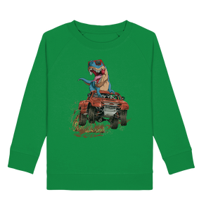 Dinosaurier Trex Monstertruck Dino Kinder Sweatshirt