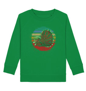 Dino Retro Triceratops Kinder Dinosaurier Sweatshirt