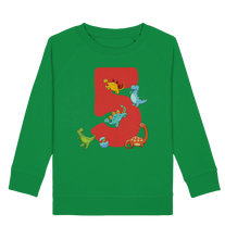 Laden Sie das Bild in den Galerie-Viewer, 5. Geburtstag Dinosaurier Geschenk Dino 5 Jahre Sweatshirt
