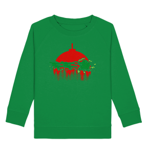 Dinosaurier Weihnachten Weihnachtsmann Dinos Kinder Sweatshirt