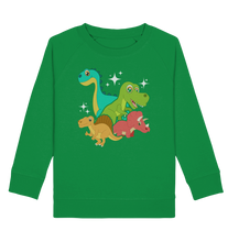 Laden Sie das Bild in den Galerie-Viewer, Niedliche Dinos Jungs Mädchen Dinosaurier Sweatshirt
