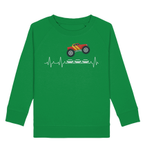 Laden Sie das Bild in den Galerie-Viewer, Monstertruck Jump Monster Truck Kinder Langarm Sweatshirt
