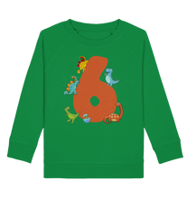Laden Sie das Bild in den Galerie-Viewer, 6. Geburtstag Dinosaurier Geschenk Dino 6 Jahre Sweatshirt
