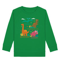 Laden Sie das Bild in den Galerie-Viewer, Dinosaurier Arten Cooles Dino Kinder Sweatshirt
