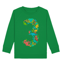 Laden Sie das Bild in den Galerie-Viewer, Dinosaurier 3 Jahre alt Dino 3. Geburtstag Sweatshirt
