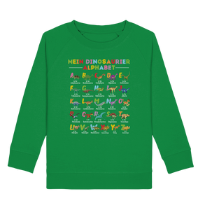 Dino ABC Lernen Schulkind Dinosaurier Alphabet Sweatshirt