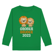 Laden Sie das Bild in den Galerie-Viewer, Großer Bruder 2023 Löwe Kinder Sweatshirt
