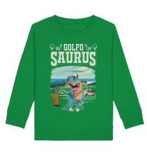 Laden Sie das Bild in den Galerie-Viewer, Dinosaurier Golf Dino Kinder Sweatshirt
