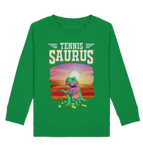 Laden Sie das Bild in den Galerie-Viewer, Dinosaurier Tennis Dino Kinder Sweatshirt
