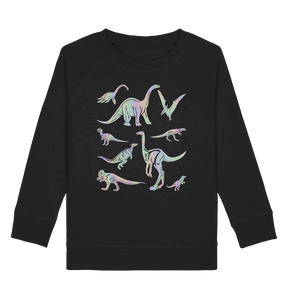 Mädchen Dinosaurier Pastel Dinos Sweatshirt