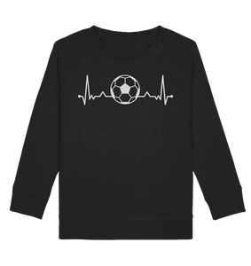 Fußball Herzschlag Fußballer Geschenk Fußballspieler Sweatshirt